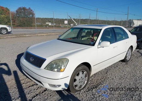 2003 Lexus Ls 430 z USA, uszkodzony, nr VIN JTHBN30FX30104983